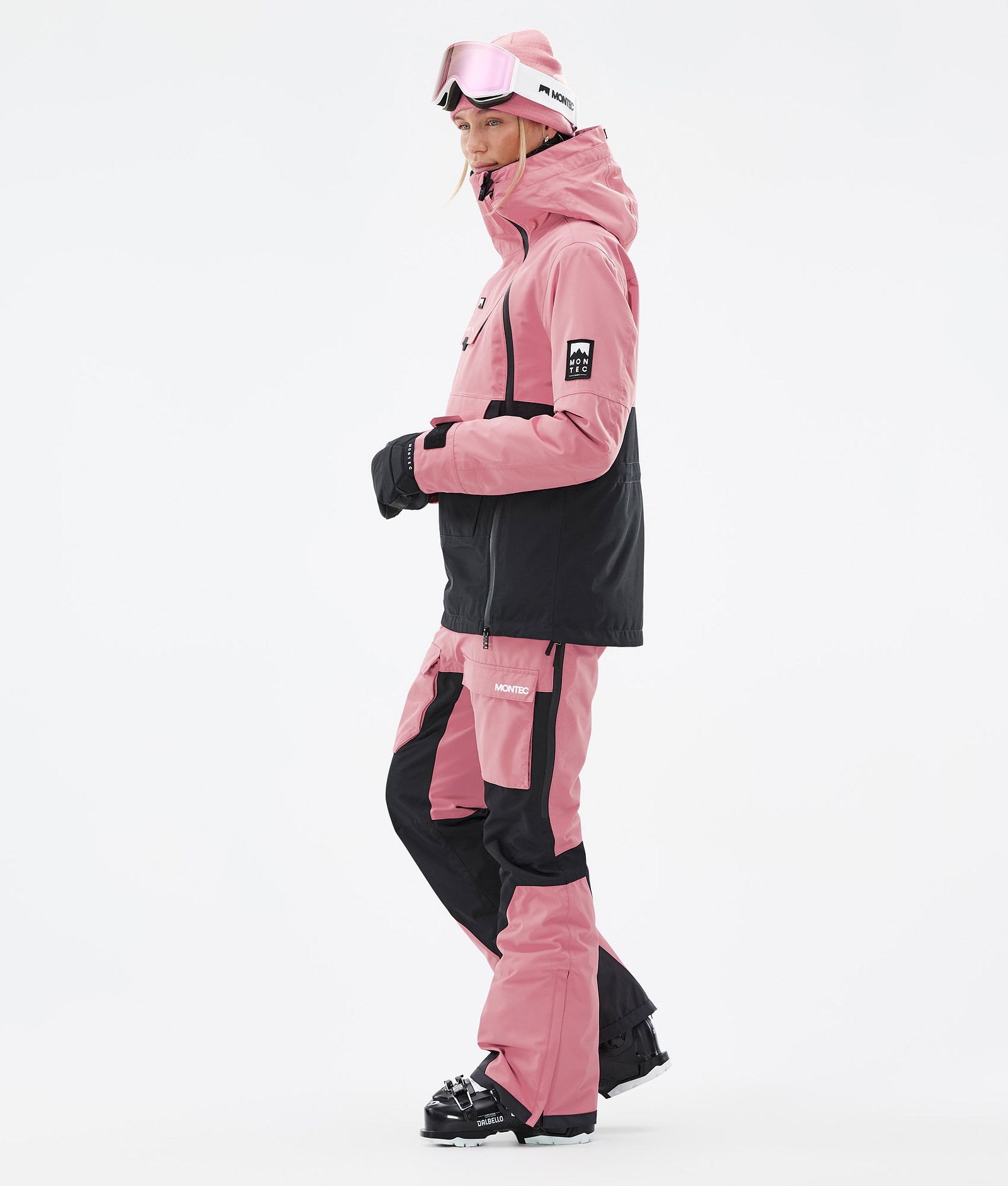 Montec Doom W Skijakke Dame Pink/Black