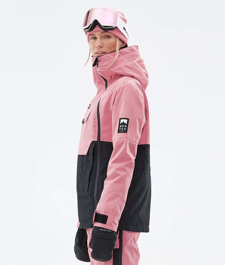 Montec Doom W Giacca Snowboard Donna Pink/Black, Immagine 6 di 11