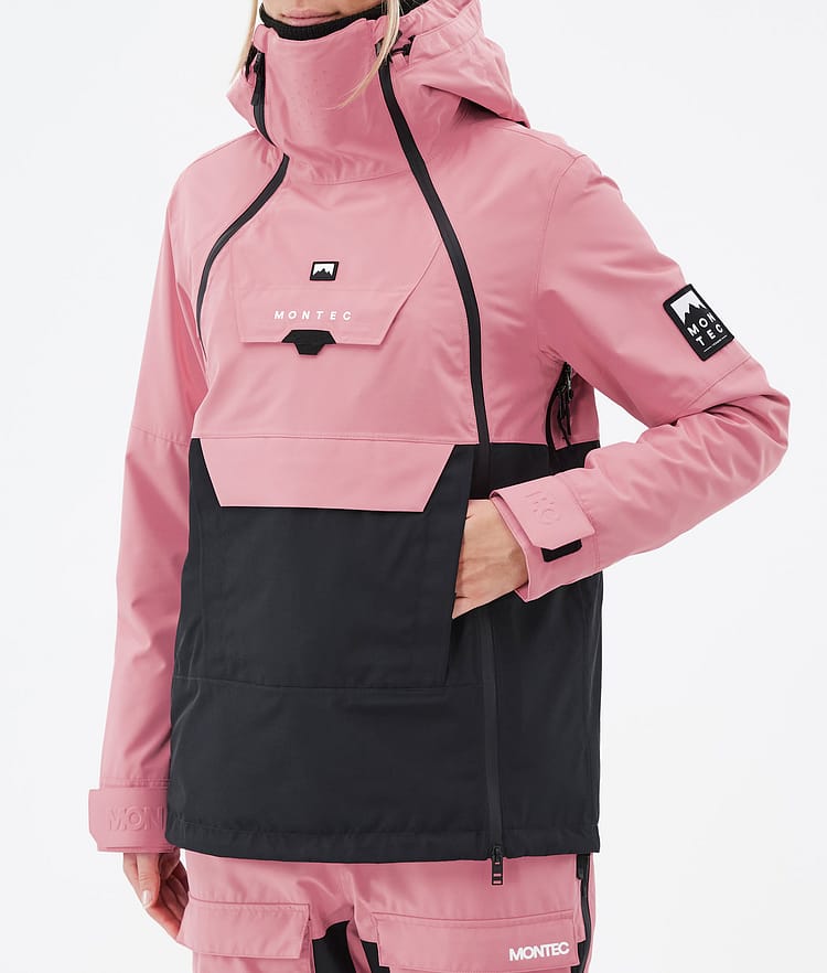 Montec Doom W Kurtka Snowboardowa Kobiety Pink/Black, Zdjęcie 8 z 11