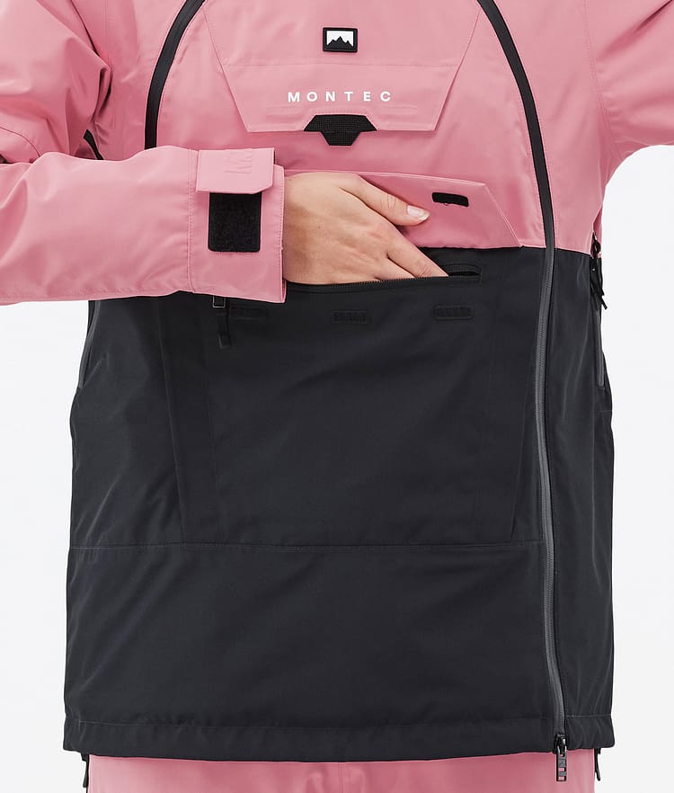 Montec Doom W Veste de Ski Femme Pink/Black, Image 9 sur 11