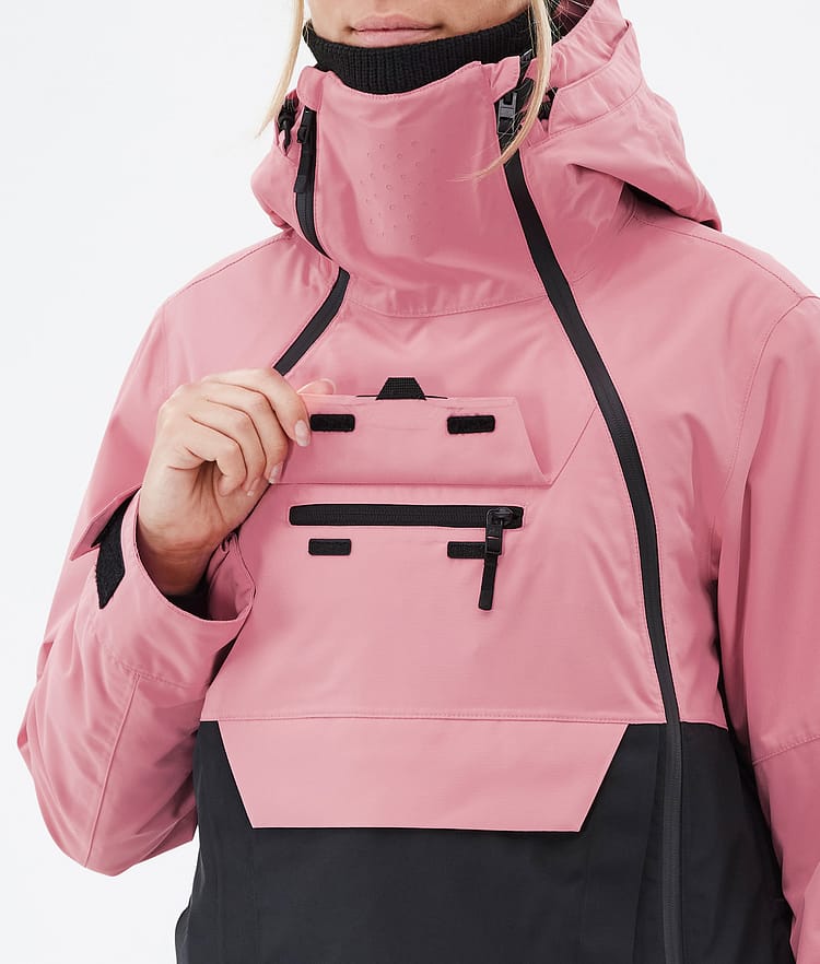 Montec Doom W Kurtka Snowboardowa Kobiety Pink/Black, Zdjęcie 10 z 11