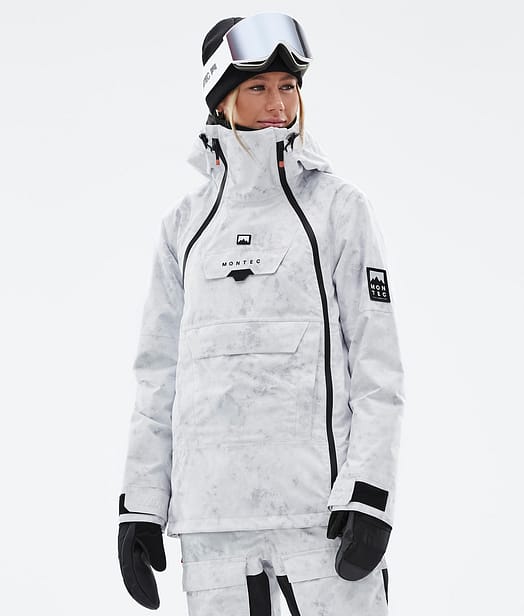 Montec Doom W Ski Jacket Women White Tiedye