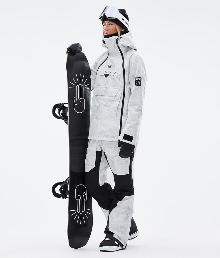 Montec Doom W Veste Snowboard Femme White Tiedye, Image 3 sur 11
