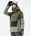 Montec Doom W Snowboard Jacket Women Olive Green/Black/Greenish