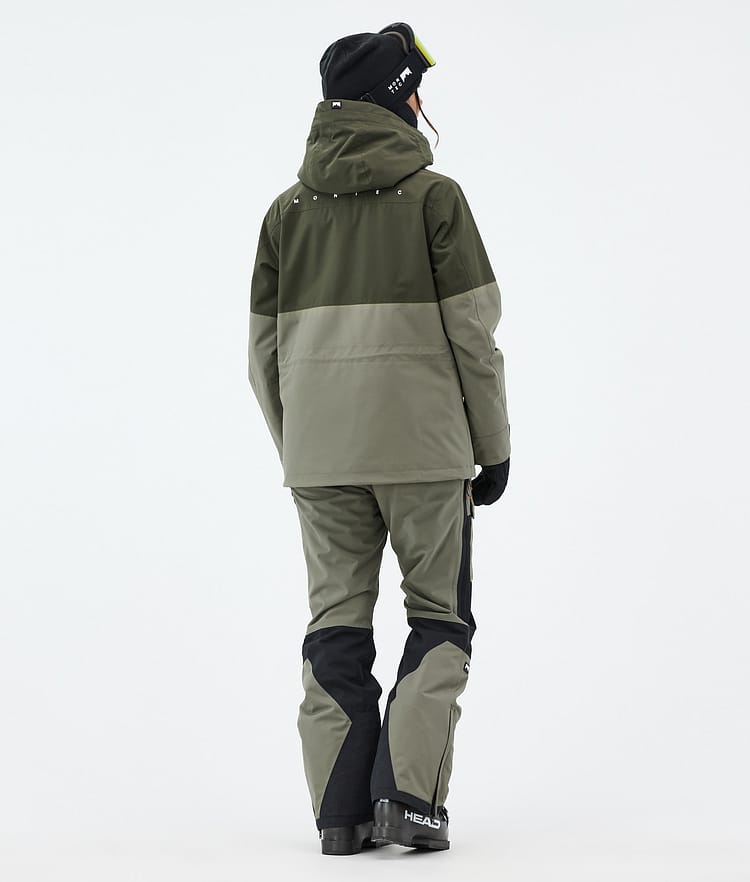 Montec Doom W Ski jas Dames Olive Green/Black/Greenish, Afbeelding 5 van 11