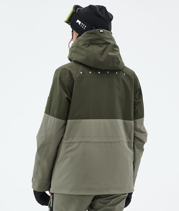 Montec Doom W Snowboard jas Dames Olive Green/Black/Greenish, Afbeelding 7 van 11