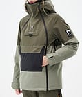 Montec Doom W Veste Snowboard Femme Olive Green/Black/Greenish, Image 8 sur 11