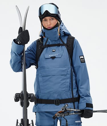 Montec Doom W Veste de Ski Femme Blue Steel