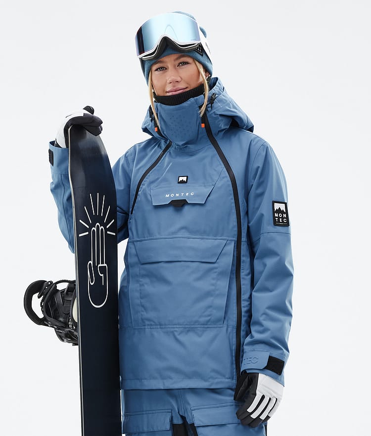 vriendelijke groet Monnik duizend Montec Doom W Snowboard Jacket Women Blue Steel | Ridestore.com