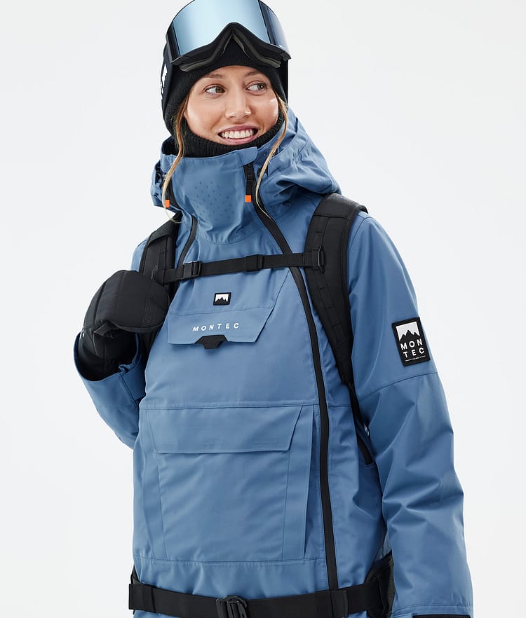 Montec Doom W Veste Snowboard Femme Blue Steel