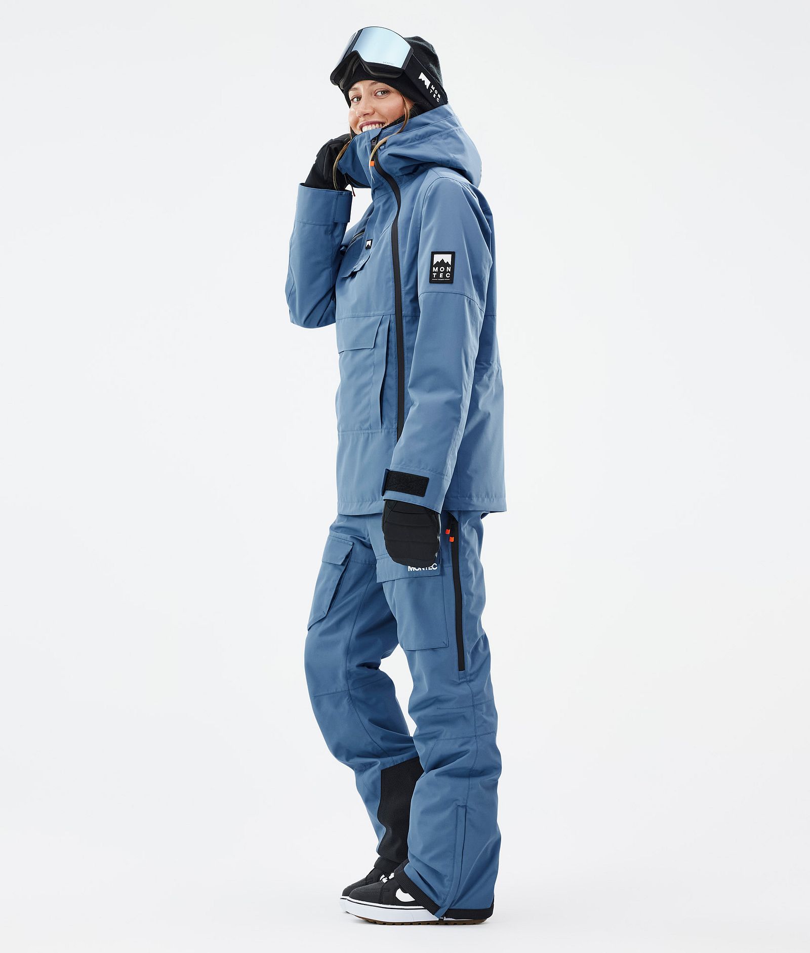Montec Doom W Snowboard jas Dames Blue Steel