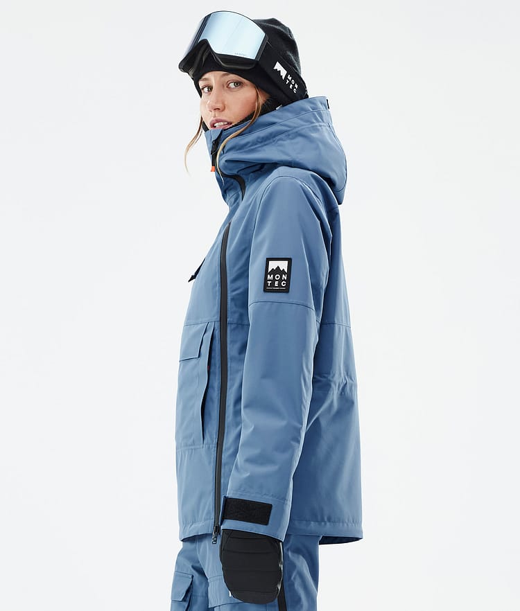 Montec Doom W Snowboard jas Dames Blue Steel, Afbeelding 6 van 11