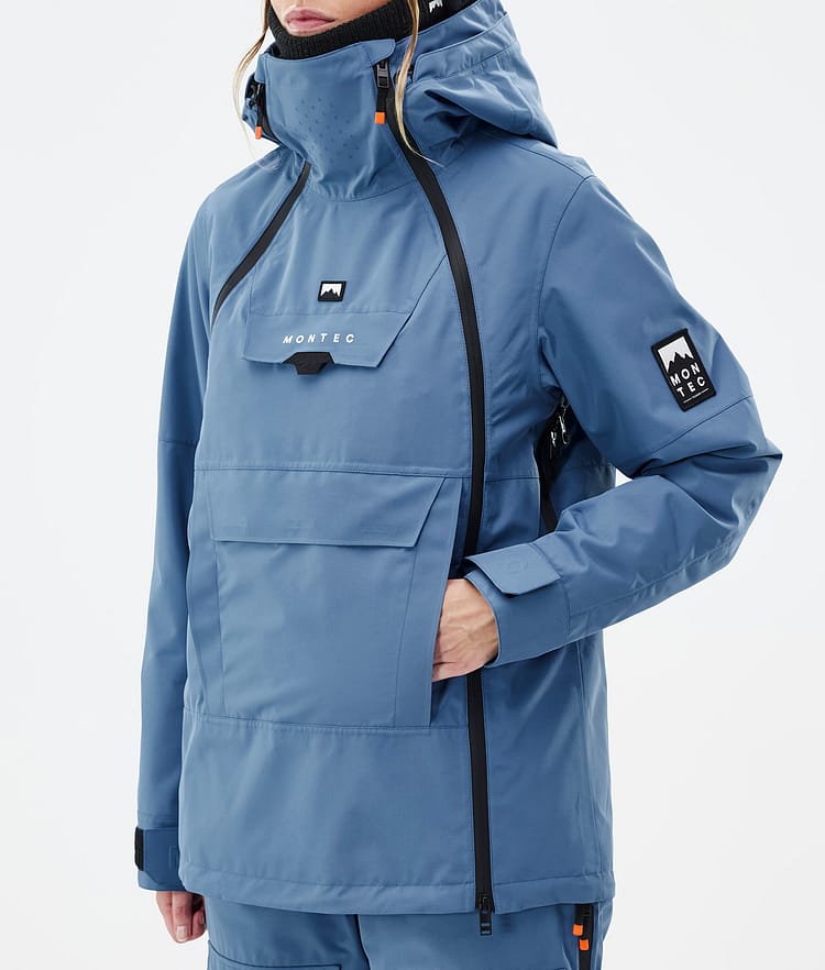 Montec Doom W Snowboard jas Dames Blue Steel, Afbeelding 8 van 11