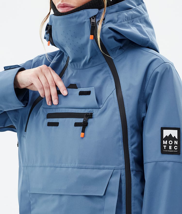 Montec Doom W Snowboard jas Dames Blue Steel, Afbeelding 10 van 11
