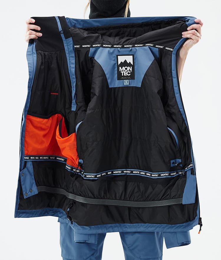 Montec Doom W Snowboard jas Dames Blue Steel, Afbeelding 11 van 11
