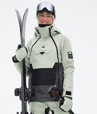Montec Doom W Ski Jacket Women Soft Green/Black/Phantom