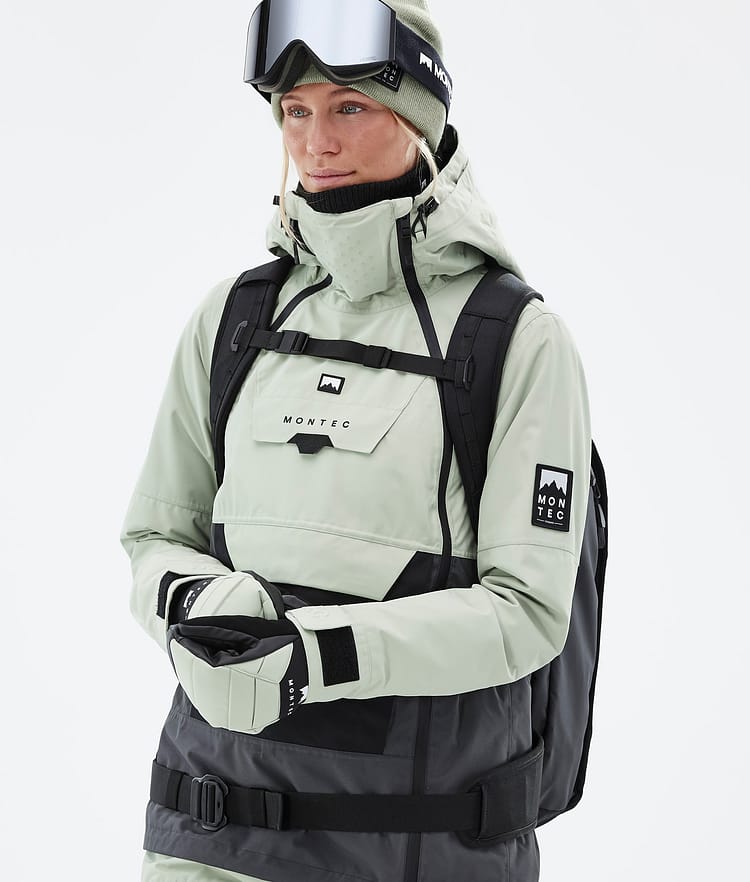 Montec Doom W Snowboard jas Dames Soft Green/Black/Phantom, Afbeelding 2 van 11
