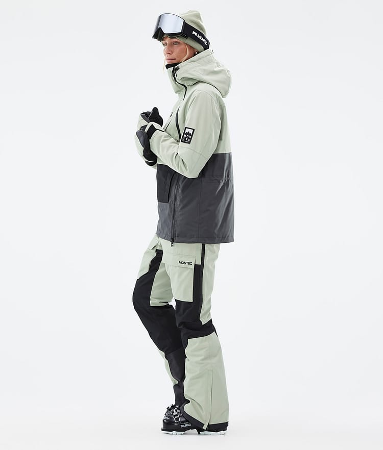 Montec Doom W Ski Jacket Women Soft Green/Black/Phantom, Image 4 of 11