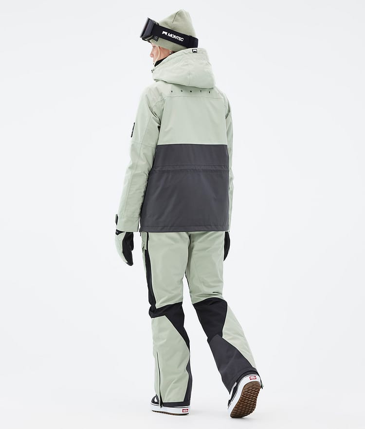 Montec Doom W Snowboard jas Dames Soft Green/Black/Phantom, Afbeelding 5 van 11