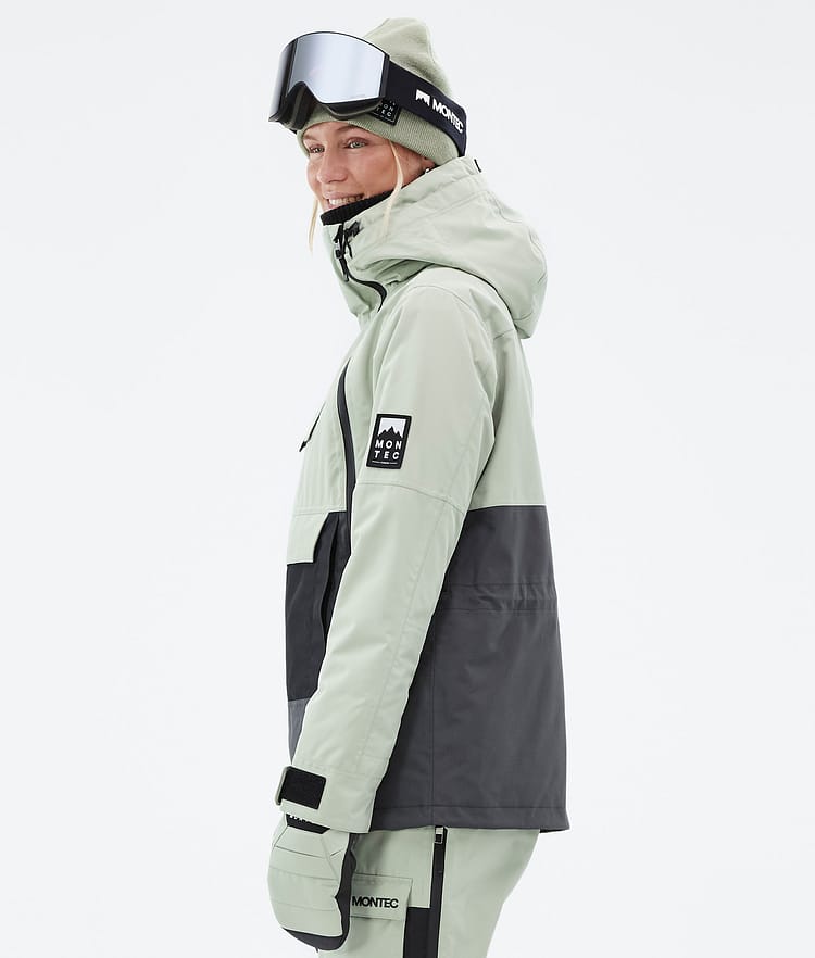 Montec Doom W Snowboard jas Dames Soft Green/Black/Phantom, Afbeelding 6 van 11
