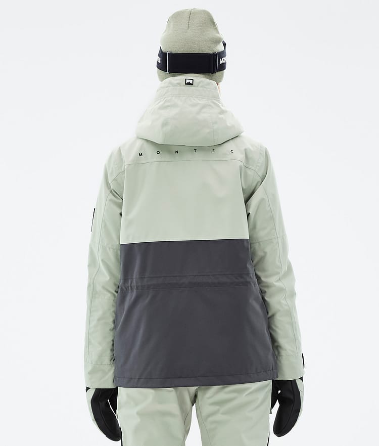 Montec Doom W Snowboard jas Dames Soft Green/Black/Phantom, Afbeelding 7 van 11