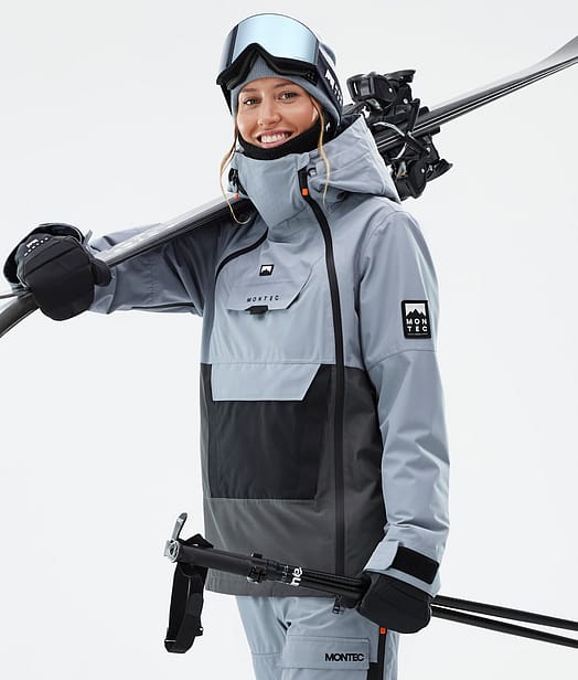 Montec Doom W Veste de Ski Femme Soft Blue/Black/Phantom