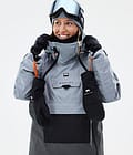 Montec Doom W Kurtka Snowboardowa Kobiety Soft Blue/Black/Phantom, Zdjęcie 2 z 11