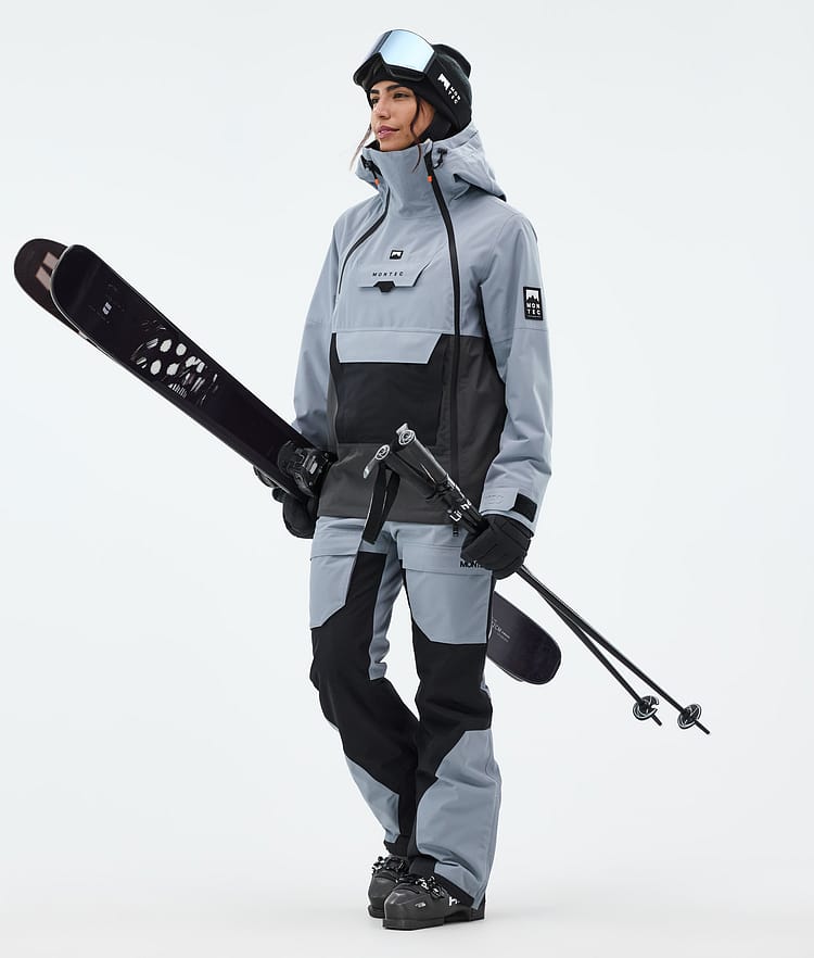Montec Doom W Ski jas Dames Soft Blue/Black/Phantom, Afbeelding 3 van 11