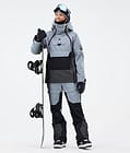 Montec Doom W Snowboardjakke Dame Soft Blue/Black/Phantom Renewed, Billede 3 af 11