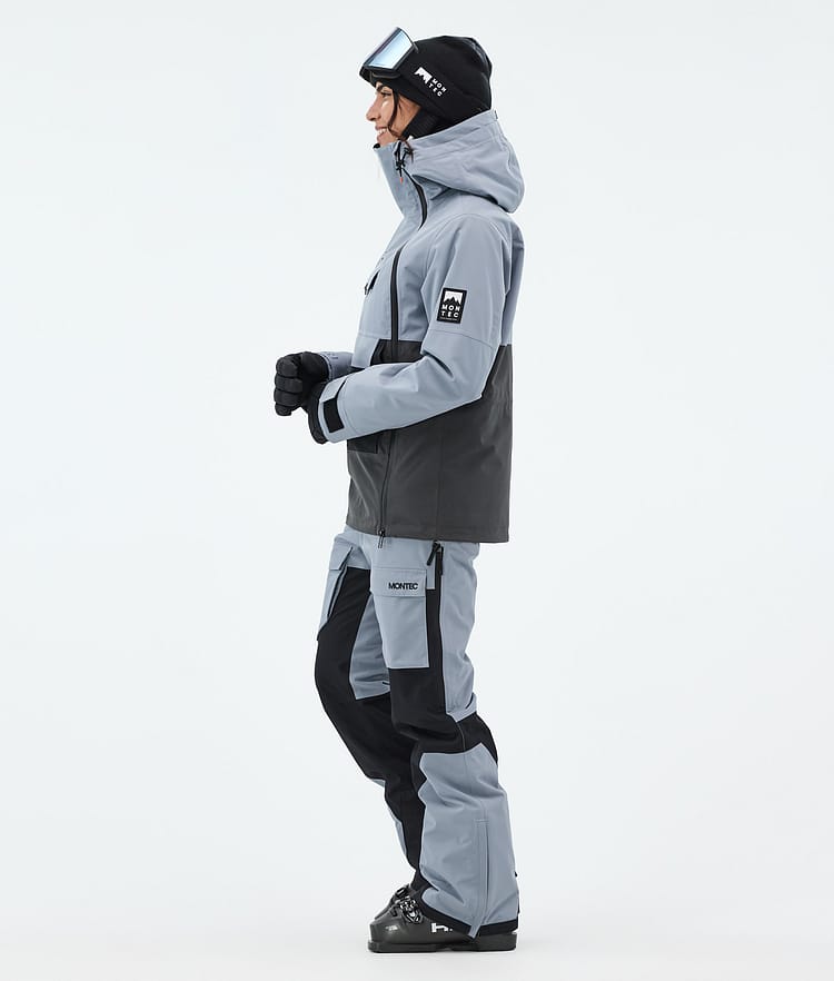 Montec Doom W Ski jas Dames Soft Blue/Black/Phantom, Afbeelding 4 van 11