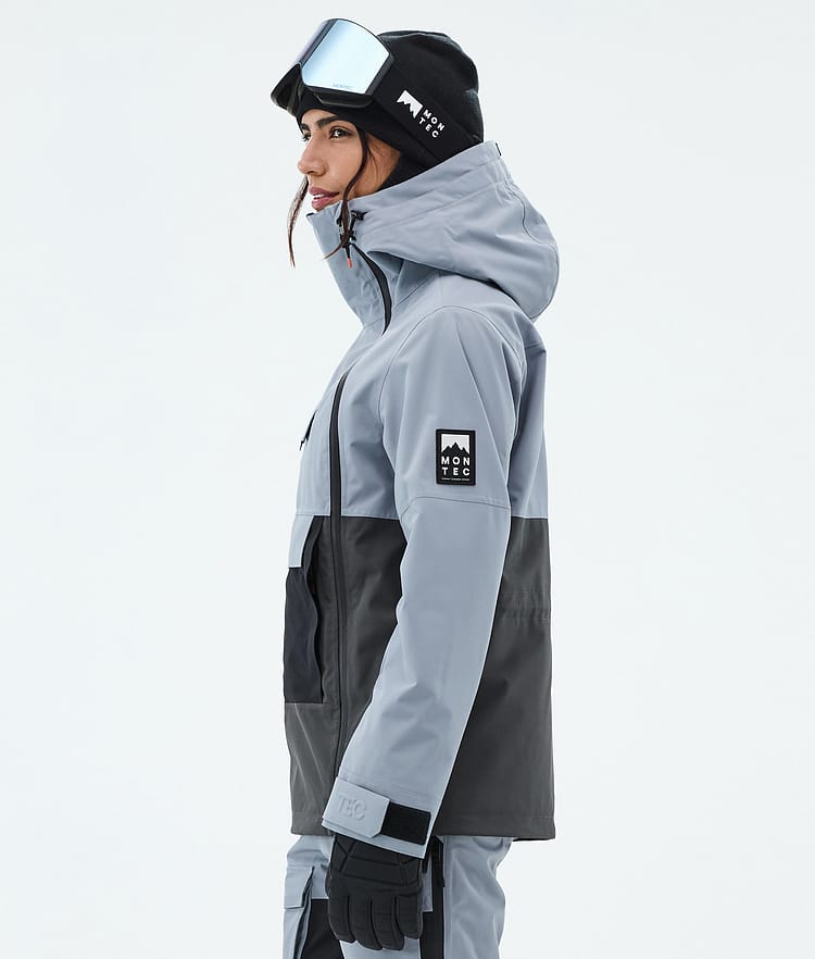 Montec Doom W Snowboard jas Dames Soft Blue/Black/Phantom, Afbeelding 6 van 11
