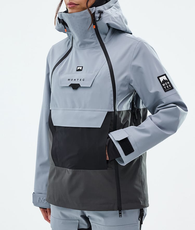 Montec Doom W Ski jas Dames Soft Blue/Black/Phantom, Afbeelding 8 van 11