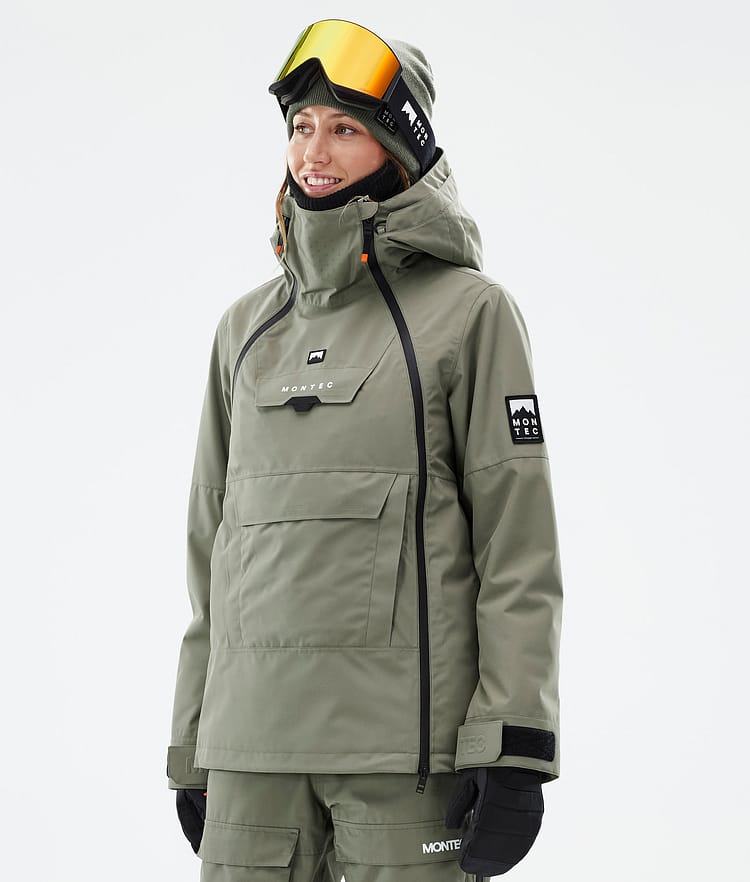 Montec Doom W Skijacke Damen Greenish