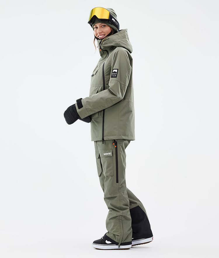 Montec Doom W Snowboard jas Dames Greenish, Afbeelding 4 van 11