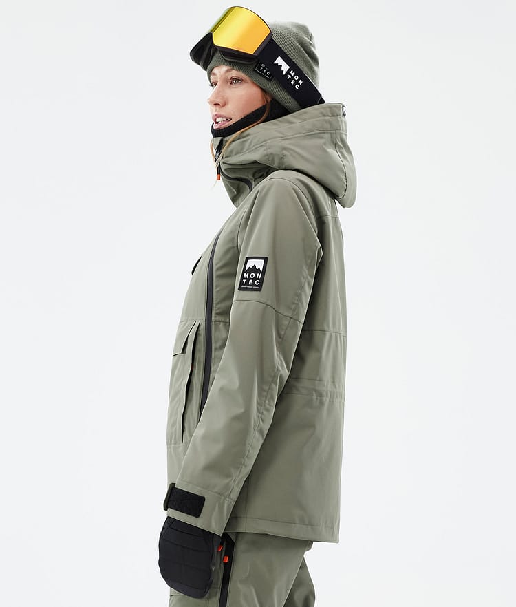 Montec Doom W Snowboard Jacket Women Greenish