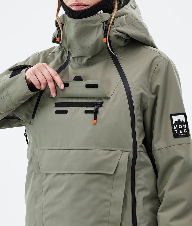 Montec Doom W Snowboard jas Dames Greenish, Afbeelding 10 van 11