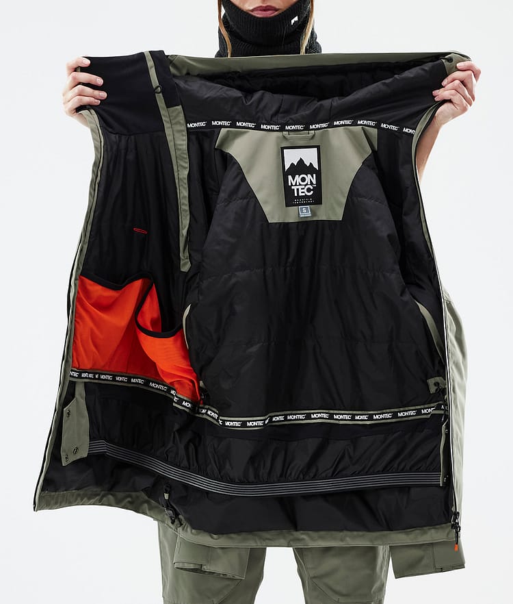 Montec Doom W Snowboard jas Dames Greenish, Afbeelding 11 van 11