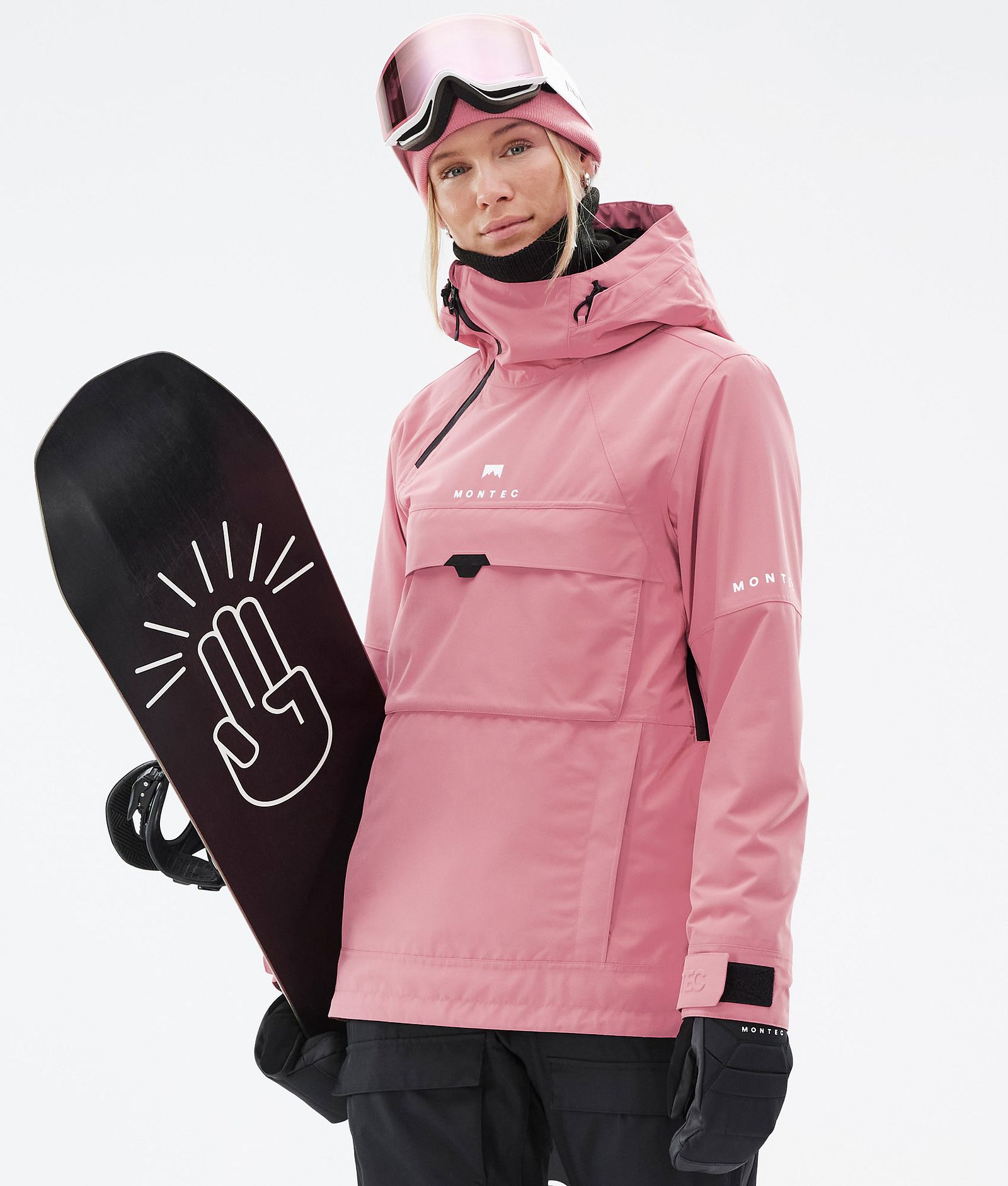 Montec Dune W Snowboard jas Dames Pink Renewed, Afbeelding 1 van 10