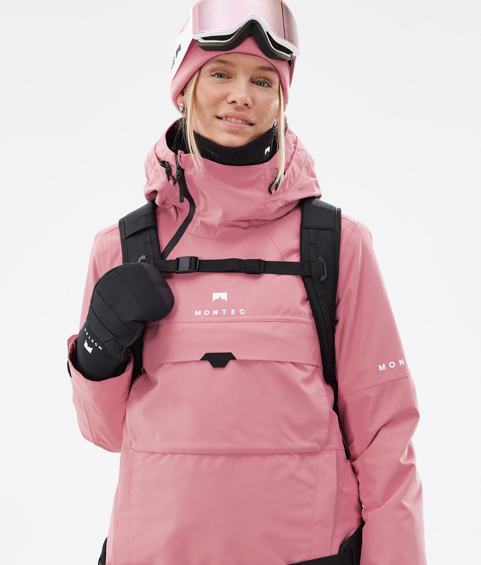 Montec Dune W Snowboardjakke Dame Pink Renewed, Billede 3 af 10