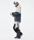 Montec Dune W Snowboardjacke Damen Light Grey/Black/Metal Blue Renewed, Bild 4 von 9