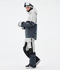 Montec Dune W Snowboard Jacket Women Light Grey/Black/Metal Blue Renewed, Image 4 of 9
