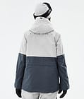 Montec Dune W Snowboard jas Dames Light Grey/Black/Metal Blue Renewed, Afbeelding 7 van 9