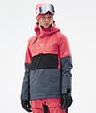 Montec Dune W Veste de Ski Femme Coral/Black/Metal Blue