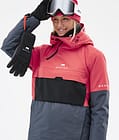 Montec Dune W Kurtka Snowboardowa Kobiety Coral/Black/Metal Blue Renewed, Zdjęcie 2 z 9