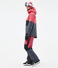 Montec Dune W Snowboard jas Dames Coral/Black/Metal Blue Renewed, Afbeelding 4 van 9