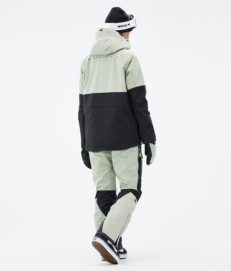 Montec Dune W Snowboard jas Dames Soft Green/Black, Afbeelding 5 van 9