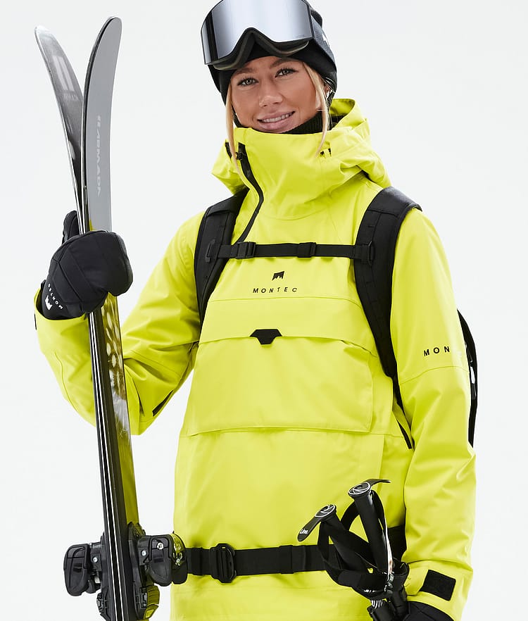 Montec Dune W Ski jas Dames Bright Yellow, Afbeelding 2 van 9