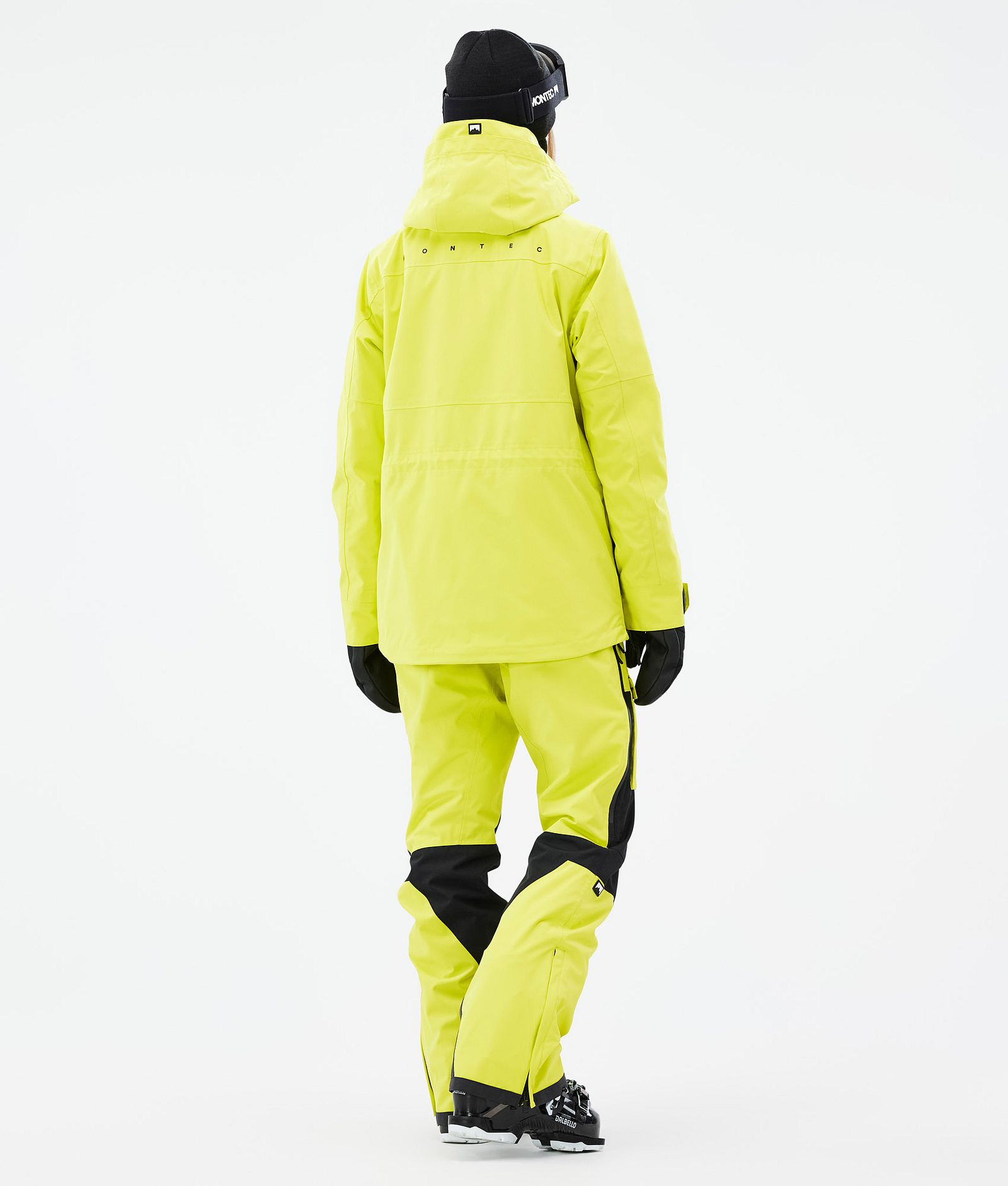 Montec Dune W Veste de Ski Femme Bright Yellow, Image 5 sur 9