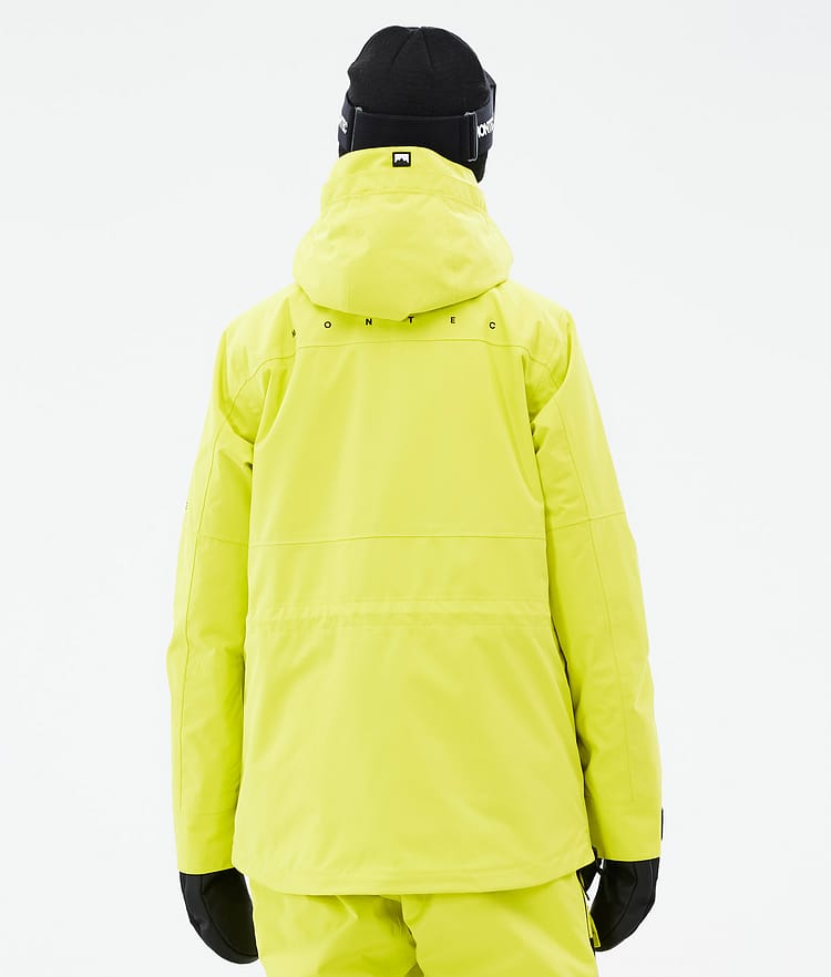 Montec Dune W Snowboard Jacket Women Bright Yellow, Image 7 of 9