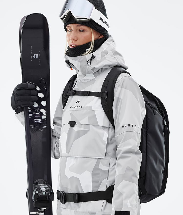 Montec Dune W Veste de Ski Femme Snow Camo